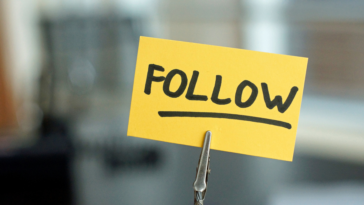 Follow written